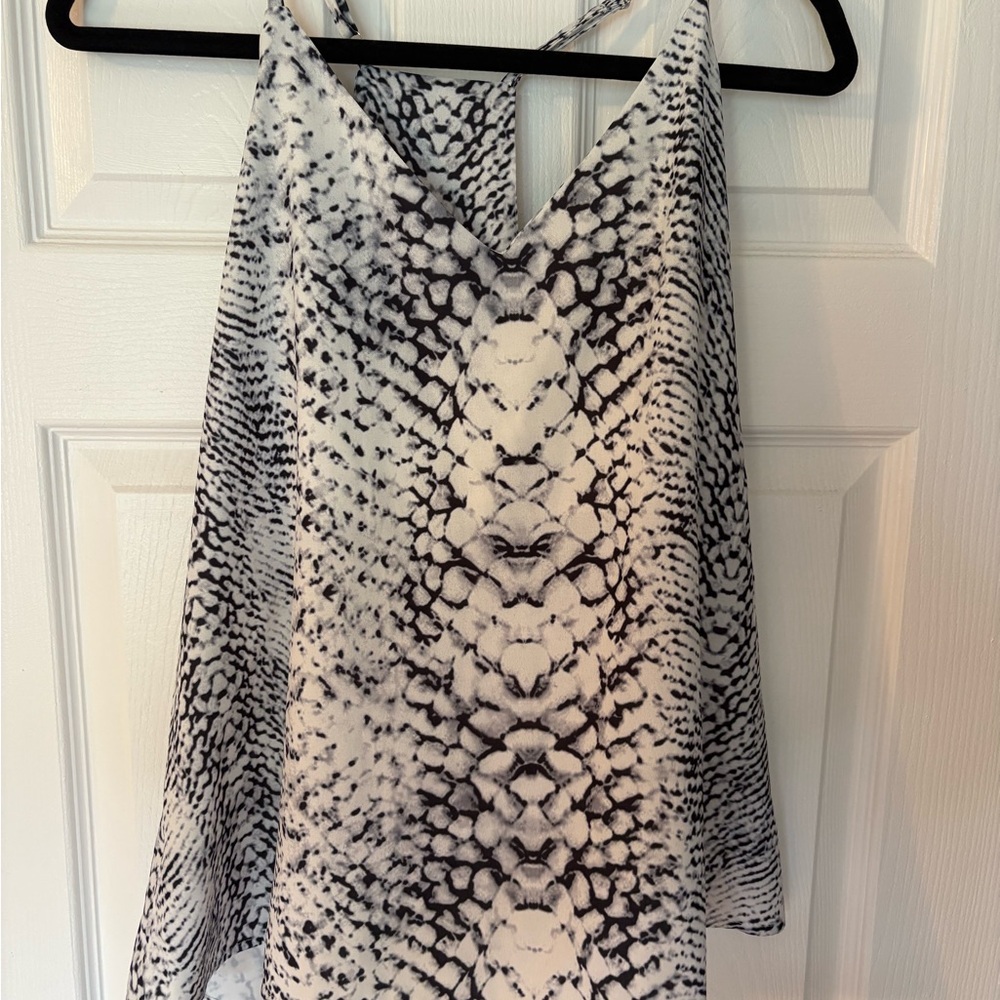 Stylish Black and White Women's Top